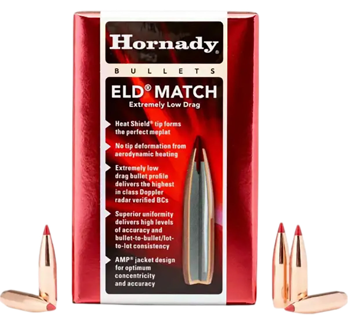 Hornady 2561 ELD Match .257 Caliber 134 Grain Match Bullets Box of 100