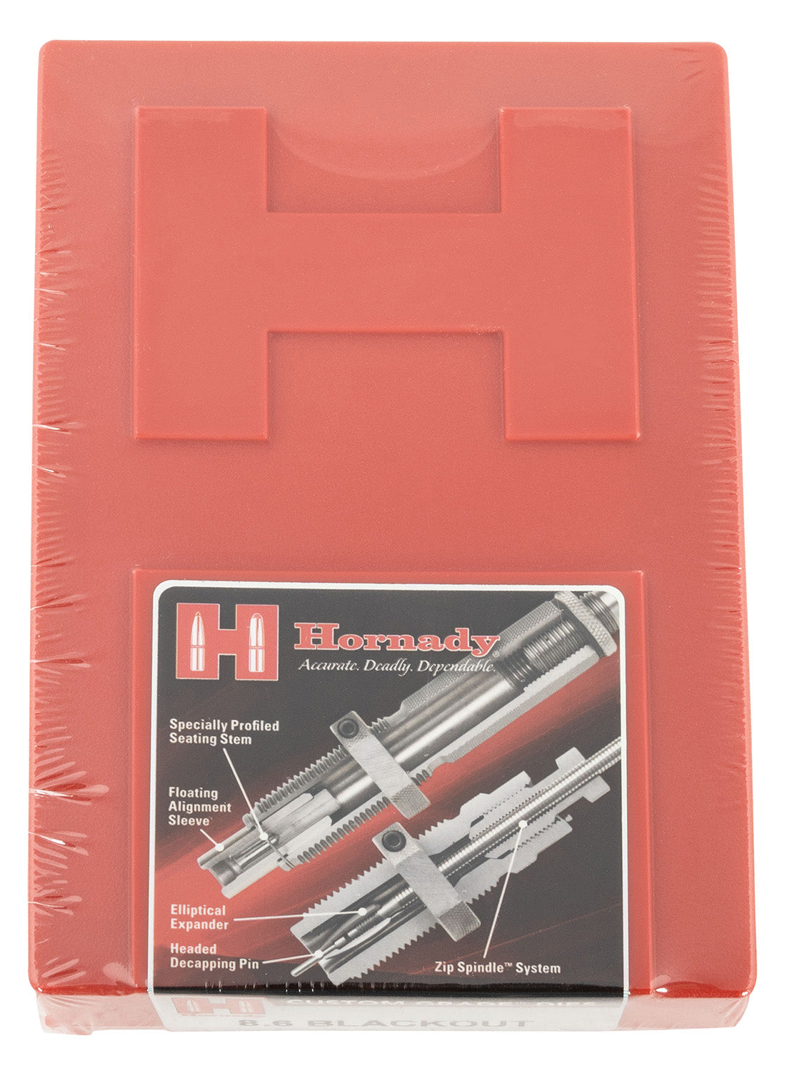 Hornady 8.6 Blackout Full Length Sizer and Seater 2-Die Set