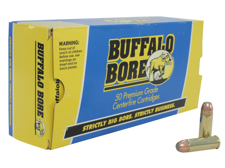 Buffalo Bore .45 Long Colt Heavy 300 grain Semi-Jacketed Flat Point ammunition
