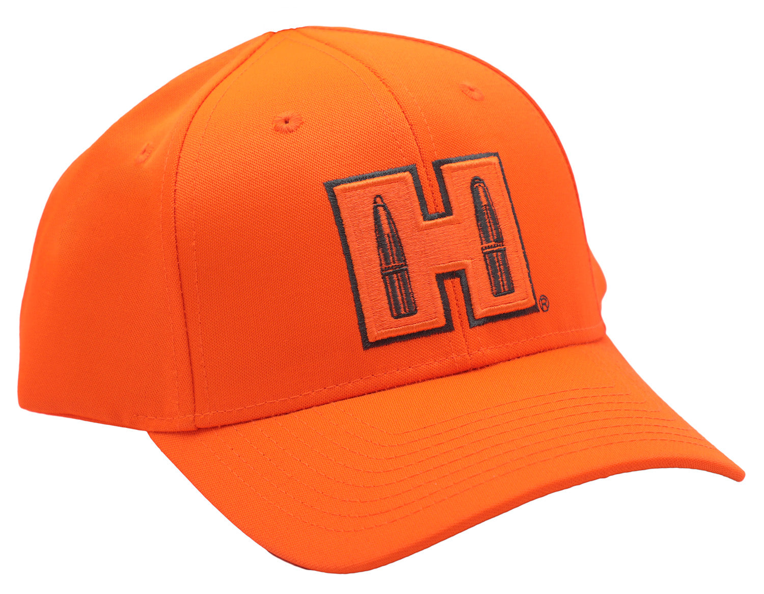 Hornady Blaze Orange H Patch Snapback Cap Semi-Structured