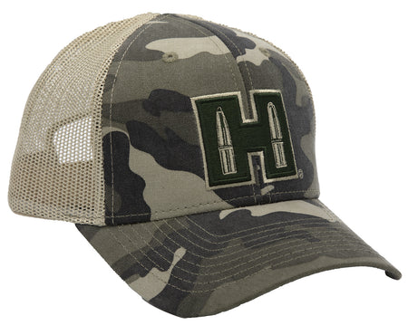 Hornady Camo Structured Mesh Hat with Established Hornady Logo