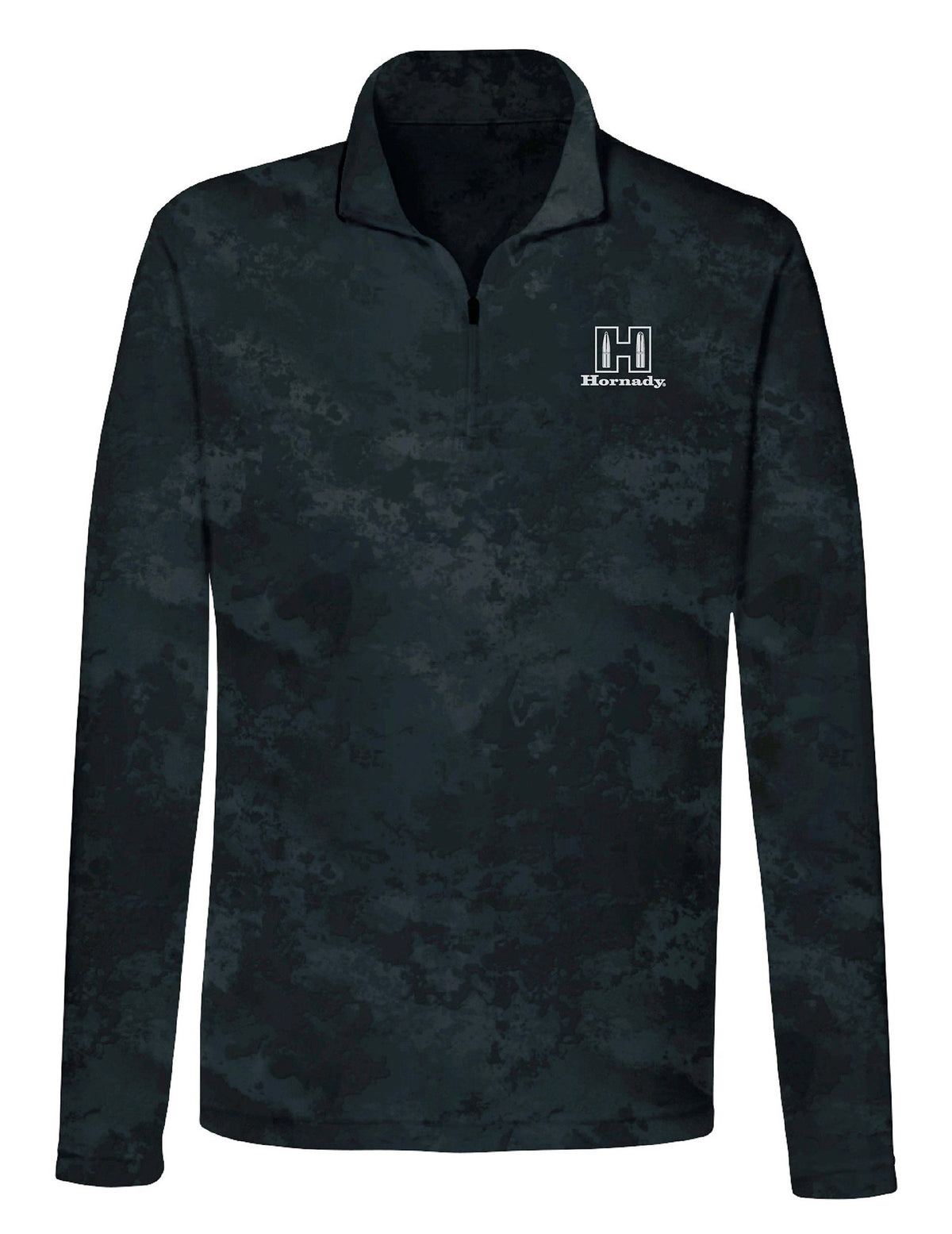 Hornady 99597 Black 1/4 Zip Performance Long Sleeve Top 3XL