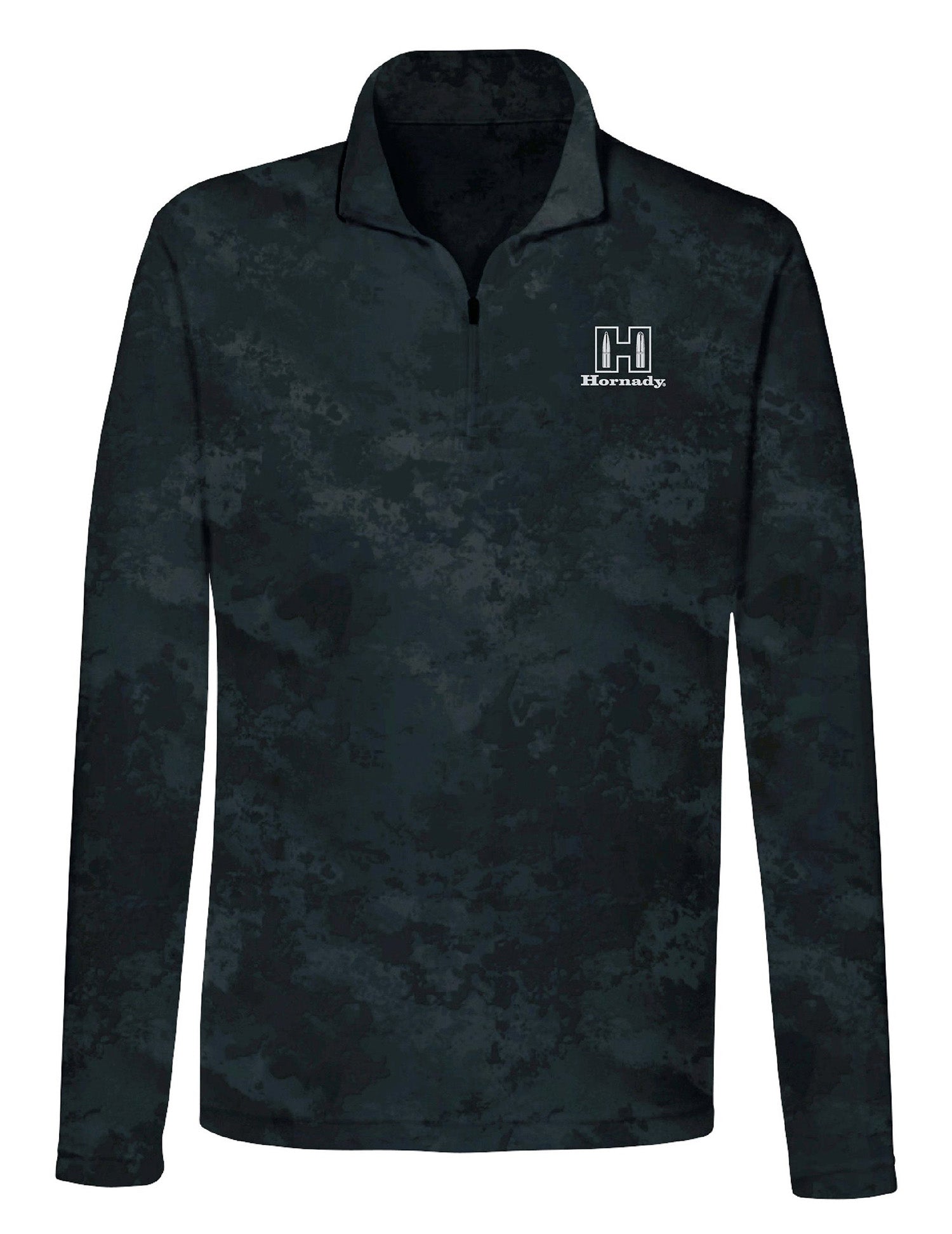 Hornady 99597 Black 1/4 Zip Performance Long Sleeve Top 3XL