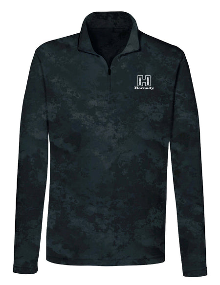 Hornady 99597 Black 1/4 Zip Performance Long Sleeve Top 3XL
