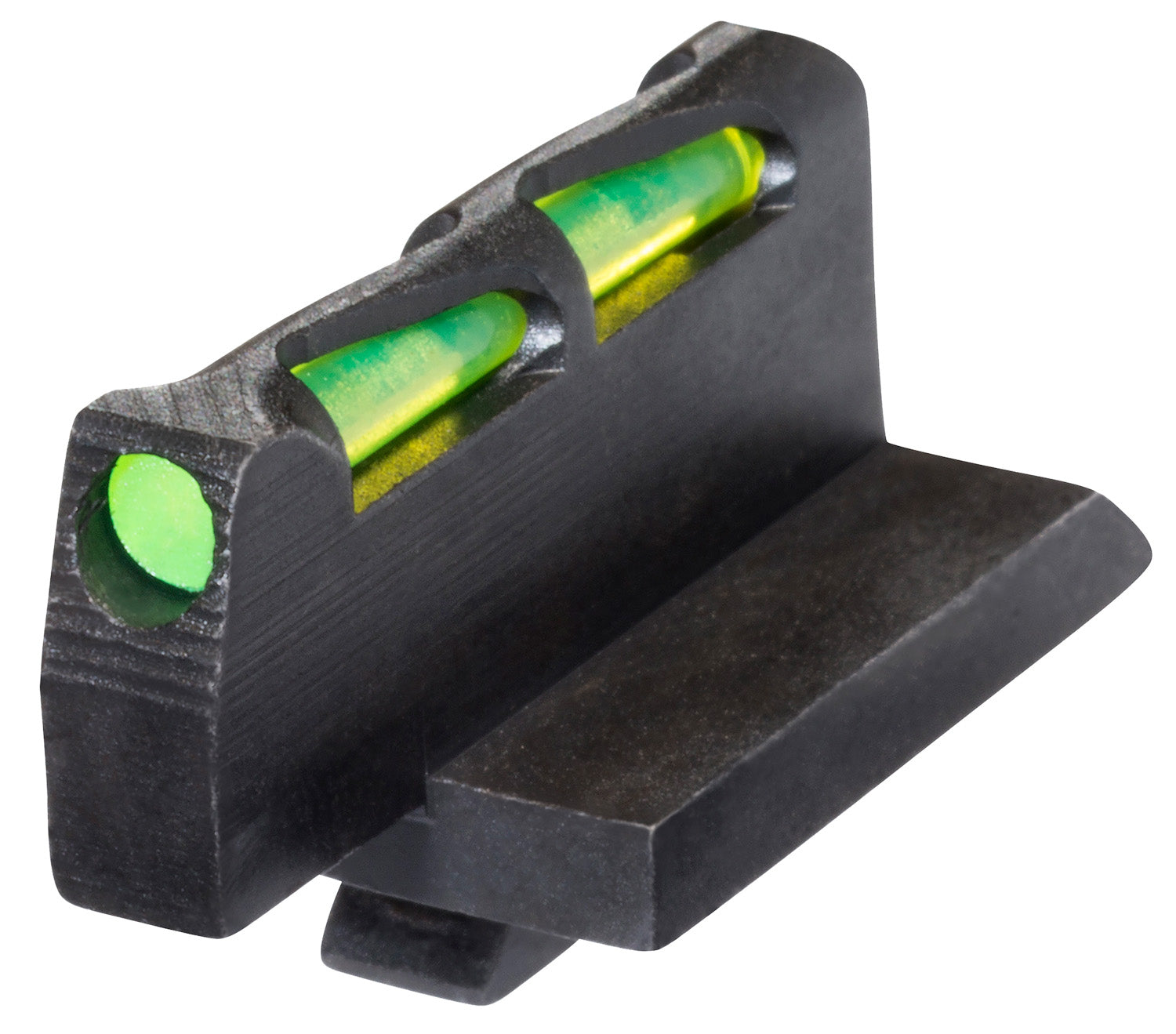 HiViz RHLW01 Ruger Redhawk LiteWave Fiber Optic Front Sight - Green, Spring Plunger Retained