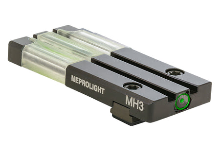 Meprolight USA FT Bullseye 631023108 Rear Sight Green/Tritium Dovetail Compatible w/Glock Gen 1-5 Non-MOS
