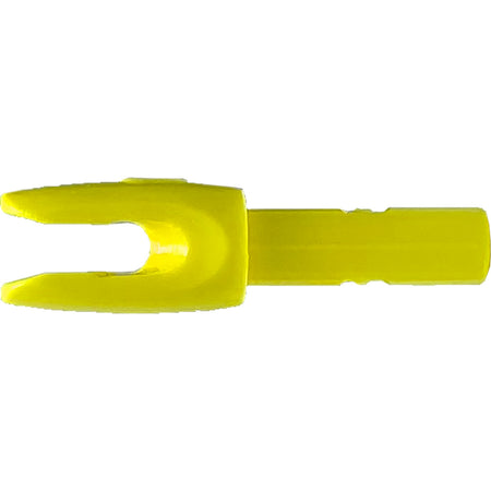 Victory VAP Press Fit Nock .166 Inside Diameter Yellow 12 pk.