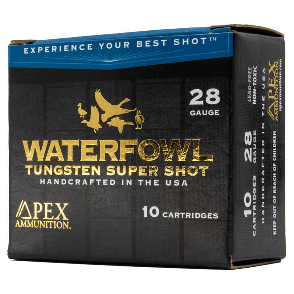 Apex 28 Gauge Shotgun Ammo TSS Z-Series Waterfowl 2.75 in 3/4 oz #8