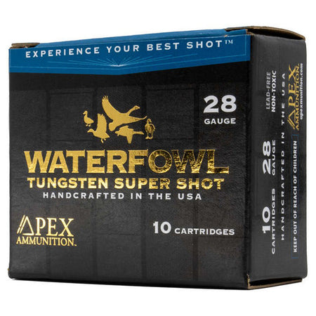 Apex 28 Gauge Shotgun Ammo TSS Z-Series Waterfowl 2.75 in 3/4 oz #8