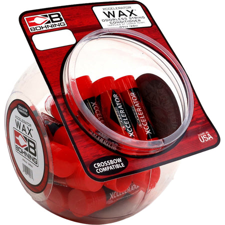 Bohning Xccelerator Bowstring Wax 16 pk. Fish Bowl Display