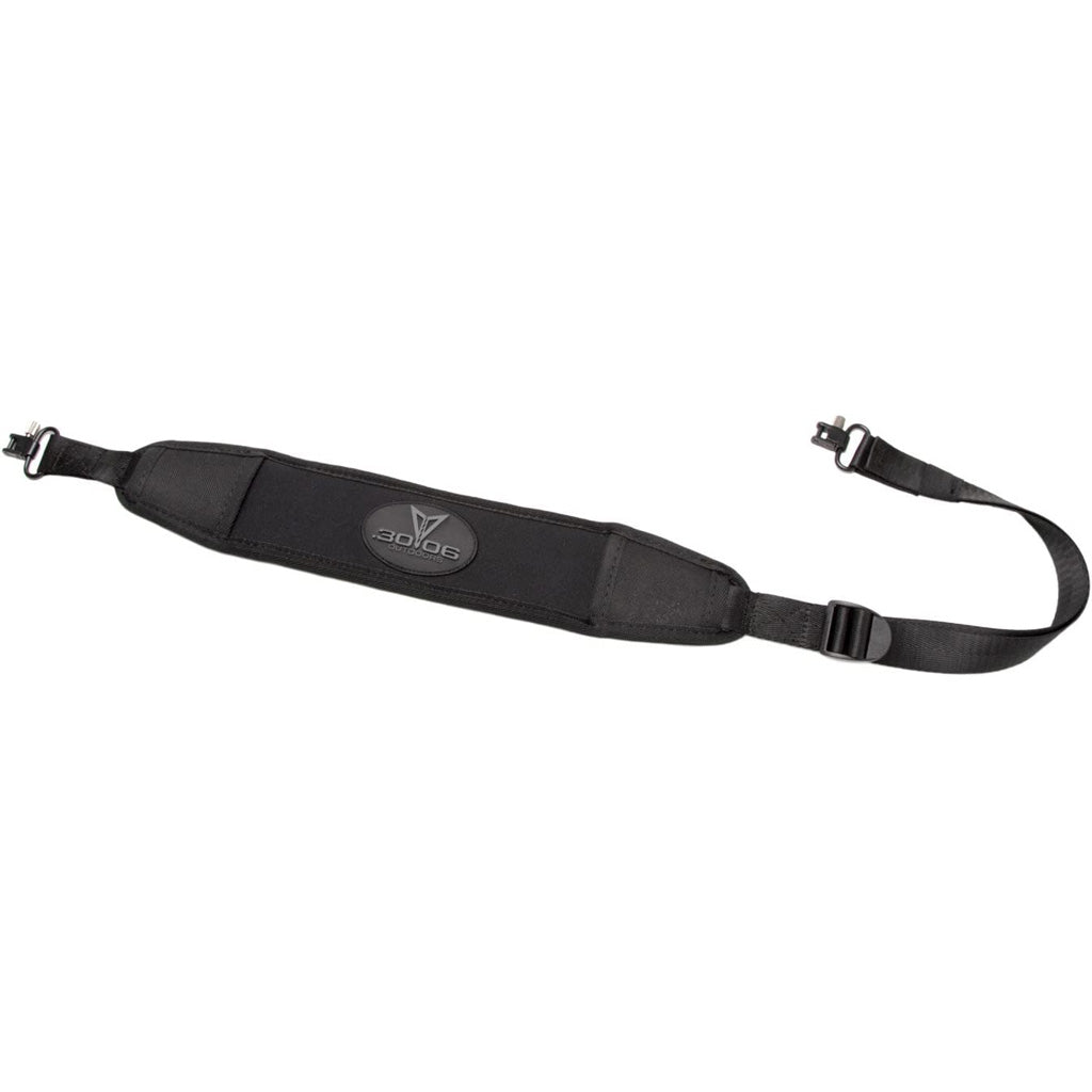 30-06 Stealth Gun Sling Non-Slip Padded Shoulder Black with Swivels