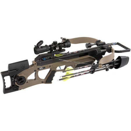 Excalibur Assassin Extreme Package FDE - 400 FPS Crossbow with Scope