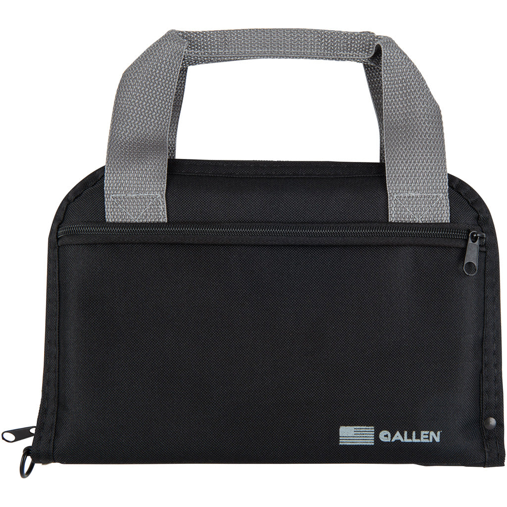 Allen Pistol Tote Black Lockable Handgun Case with Pocket