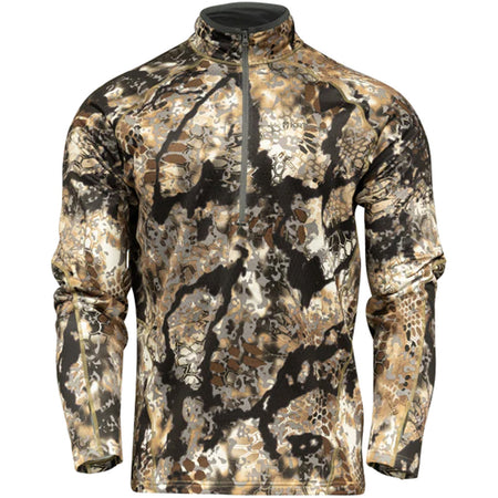 Kryptek Cronos Medium SkyFall Layering Fleece Half Zip