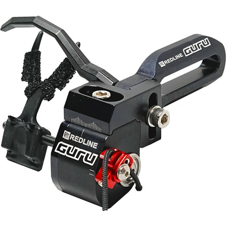 Redline Guru Fall Away Arrow Rest Right Hand Black Bowhunting