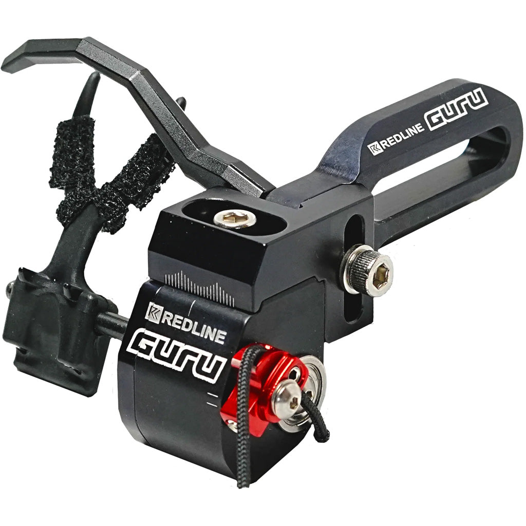 Redline Guru Fall Away Arrow Rest Left Hand Black Bowhunting
