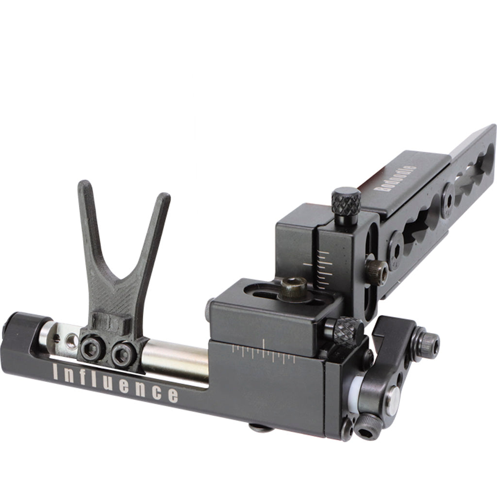 Bodoodle Influence Deluxe Arrow Rest Kit Left Hand w/Extension and Double Berger Hole