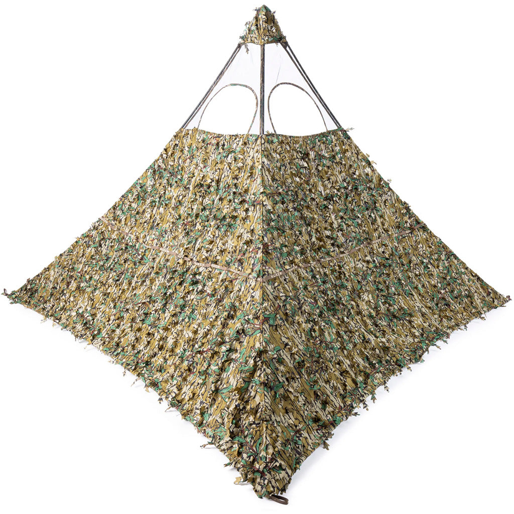 Nukem Grab & Go Hunting Blind 3D Leafy Mossy Oak Green Leaf Regular Size