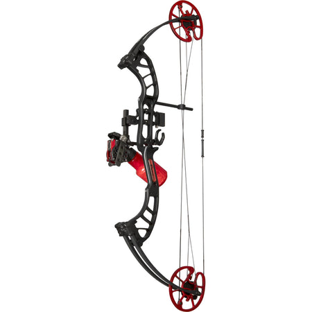 Cajun Shore Runner EVW Black/Red Bowfishing Compound Bow