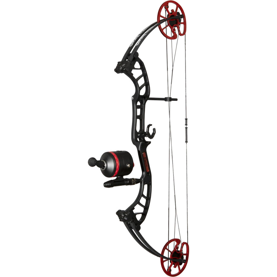 Cajun Shore Runner EVS Black/Red Bowfishing Compound Bow