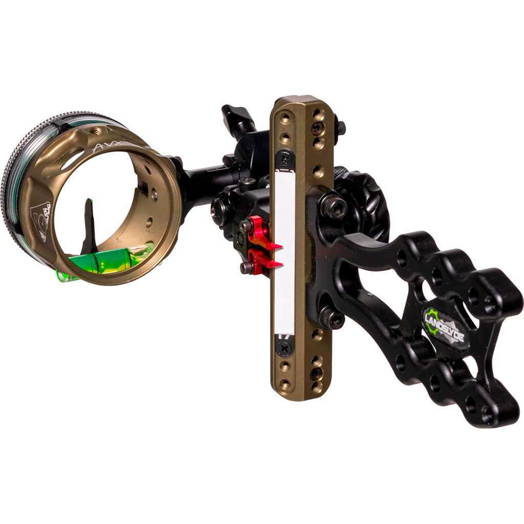 Axcel LANDSLYDE Slider Sight AVX-41 Scope .010 Green Fiber Single Pin