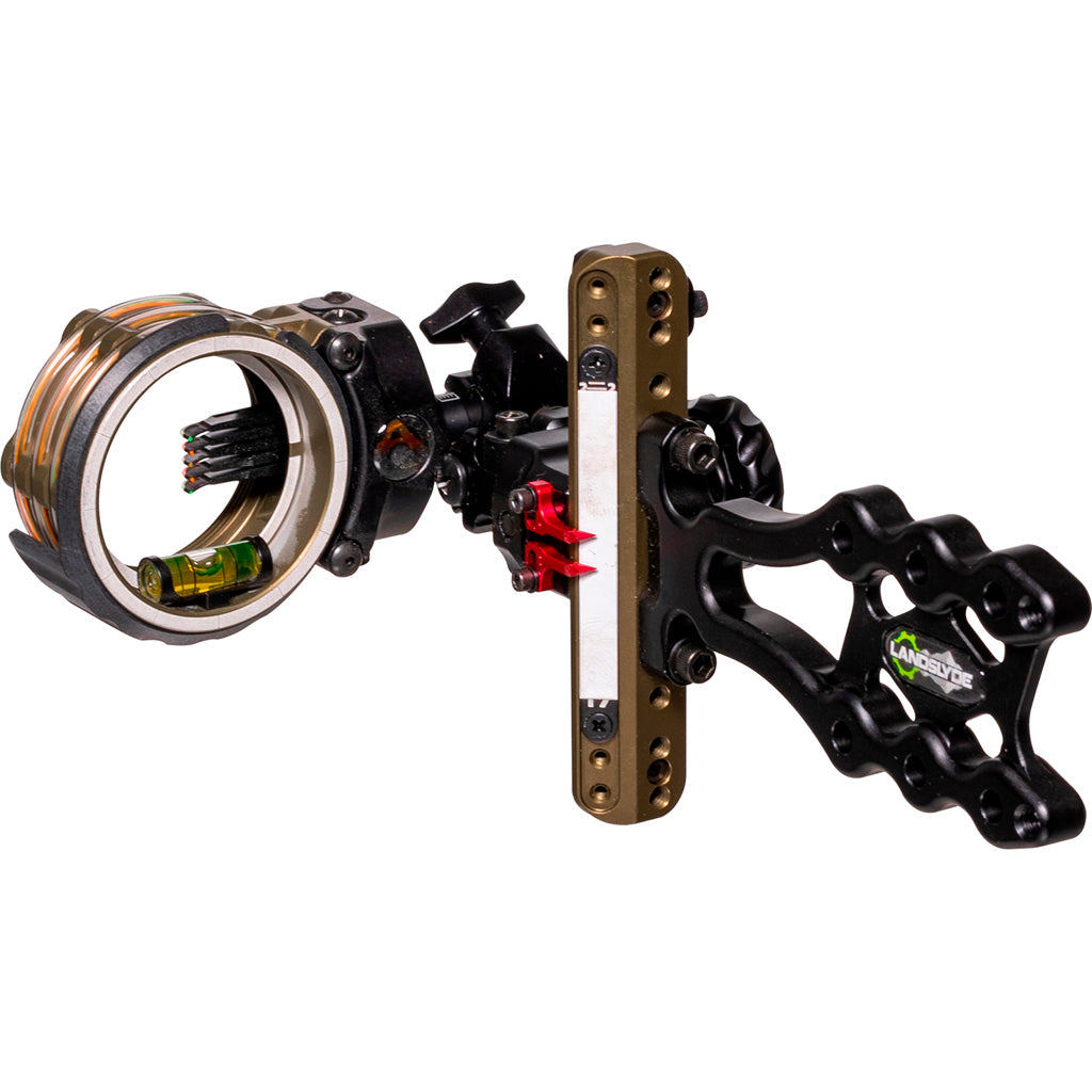 Axcel LANDSLYDE Tactical Slider Sight AccuStat II Micro 5-Pin .010 Bowhunting