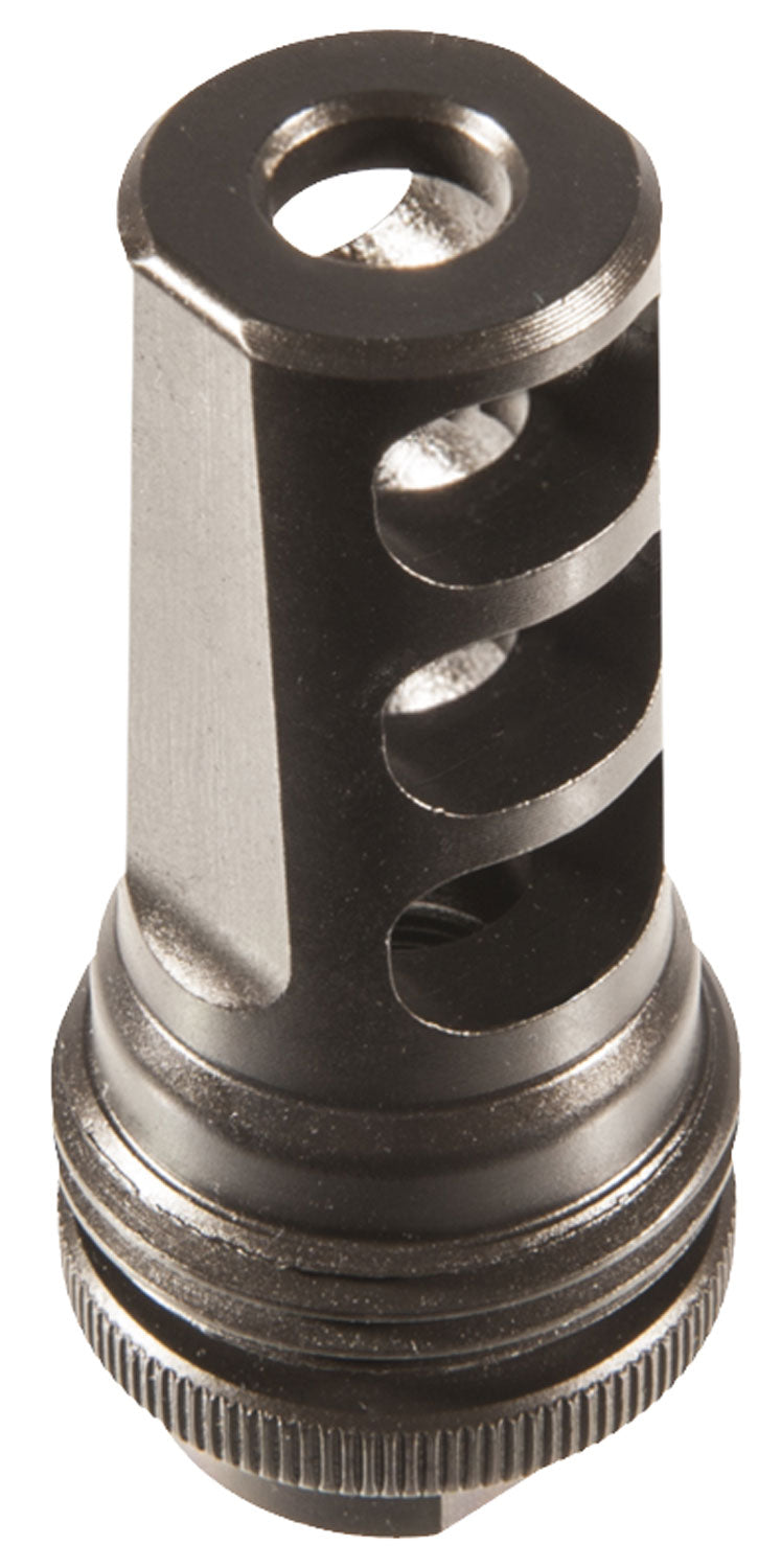 SilencerCo ASR Muzzle Brake AC857 Black Steel 5/8"x24 for 338 Caliber