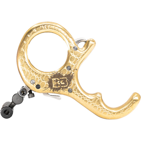 B3 Omega Mini Brass 3-Finger Bow Release