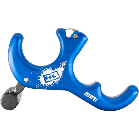 B3 Exit Mini Blue 3-Finger Bow Release