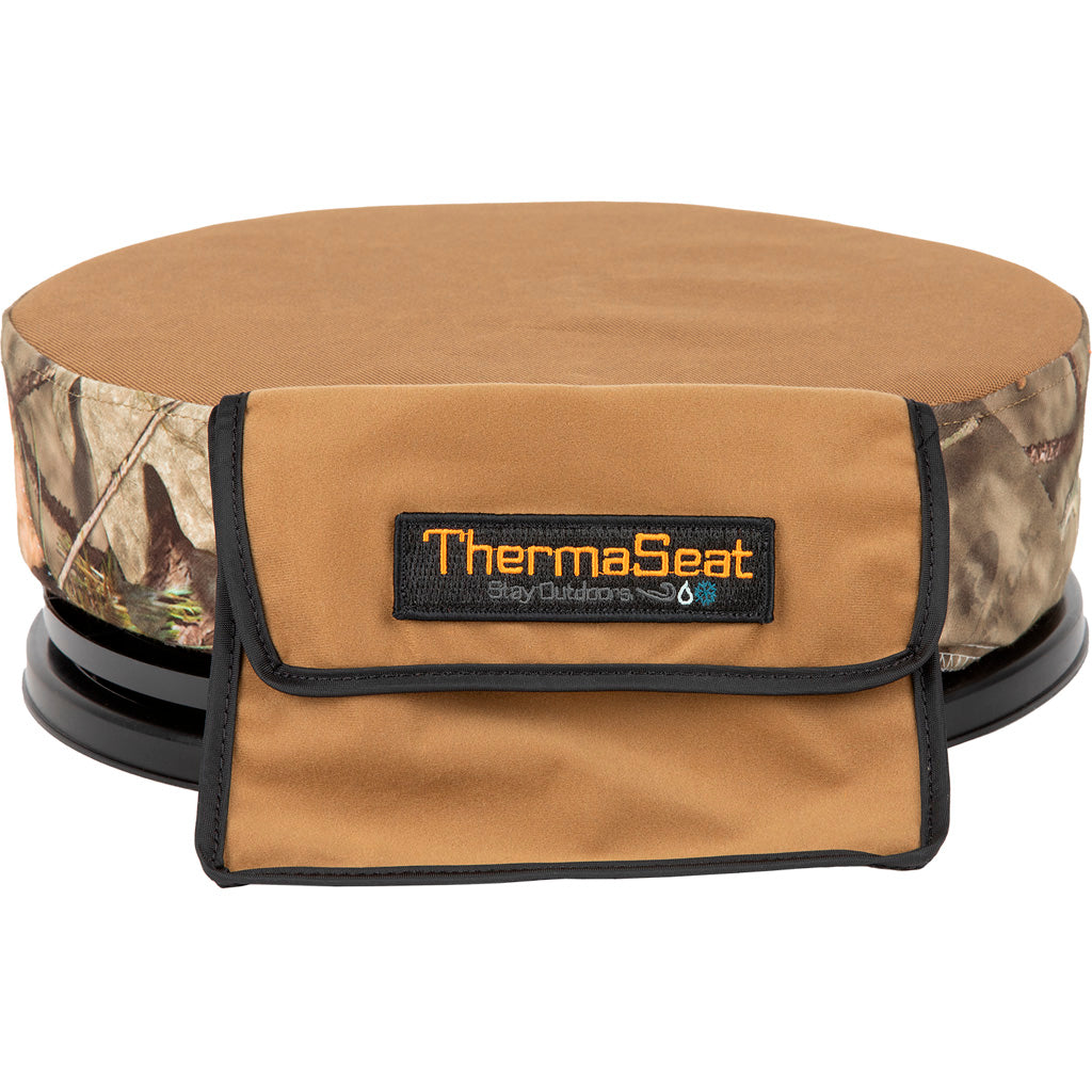 Therm-A-Seat E-Series USB Heated Bucket Seat Mossy Oak 3 in.
