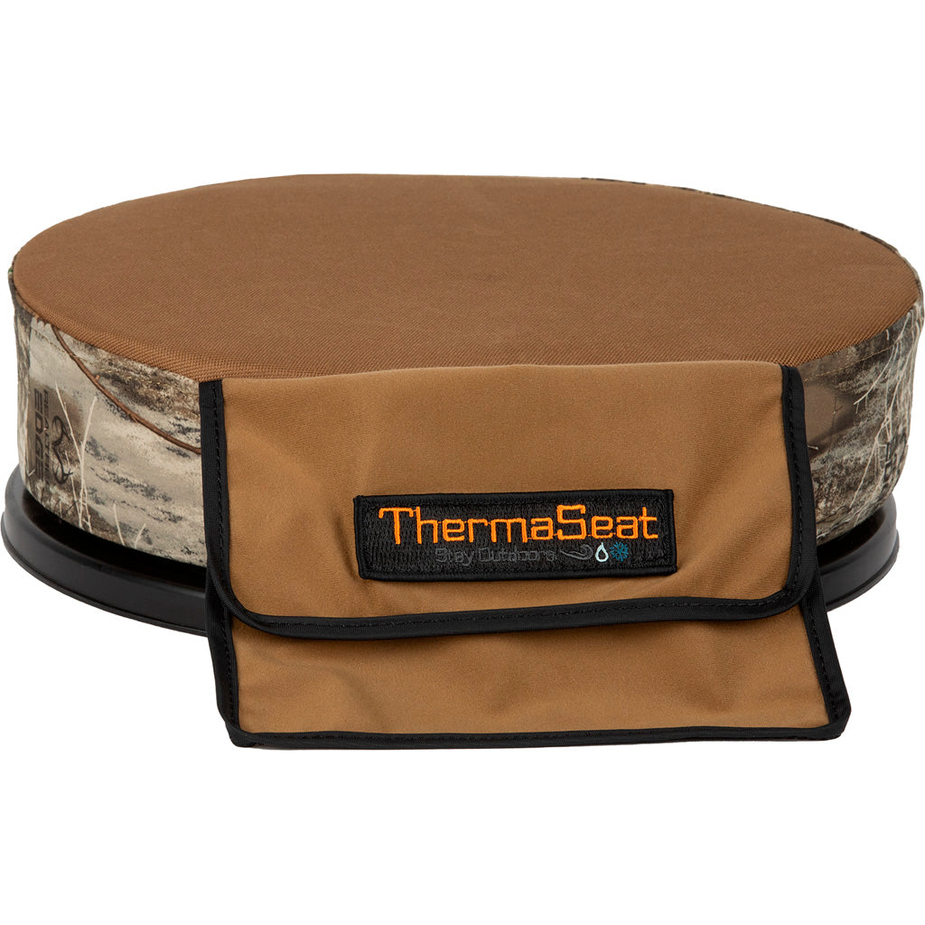 Therm-A-Seat E-Series USB Heated Bucket Seat Realtree 3 in.