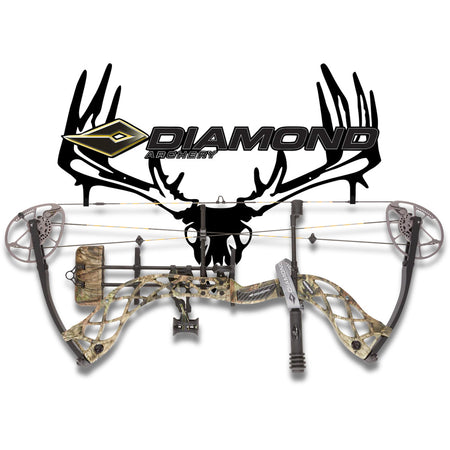 Raxx Diamond Archery Bow Hanger Wall Display