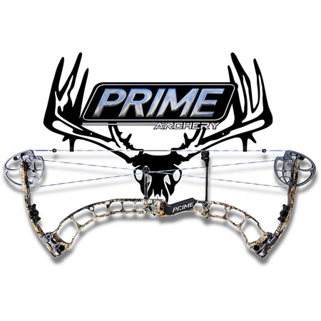 Raxx Prime Archery Branded Bow Hanger Wall Display