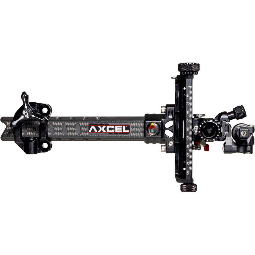 Axcel Achieve XP Pro 6 in. RH Carbon Bar Compound Sight Black