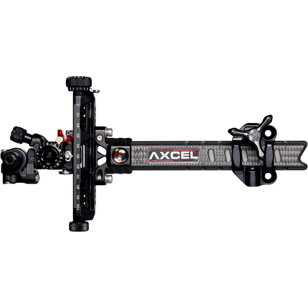 Axcel Achieve XP Pro 6 in. LH Carbon Bar Compound Sight Black