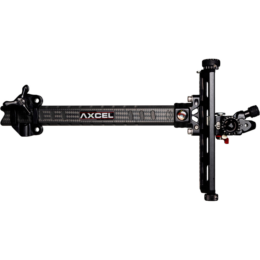 Axcel Achieve XP Pro 9 in. RH Carbon Bar Recurve Sight Black