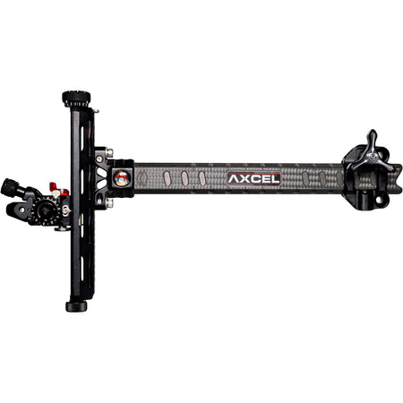 Axcel Achieve XP Pro 9 in. LH Carbon Bar Recurve Sight Black