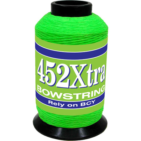 BCY 452Xtra Dyneema/Vectran Bowstring Material Flo Green 4oz
