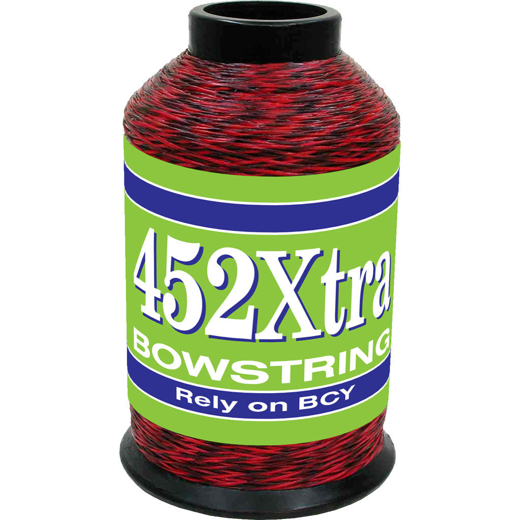BCY 452Xtra Bowstring Strand Material Red/Black Quarter Pound