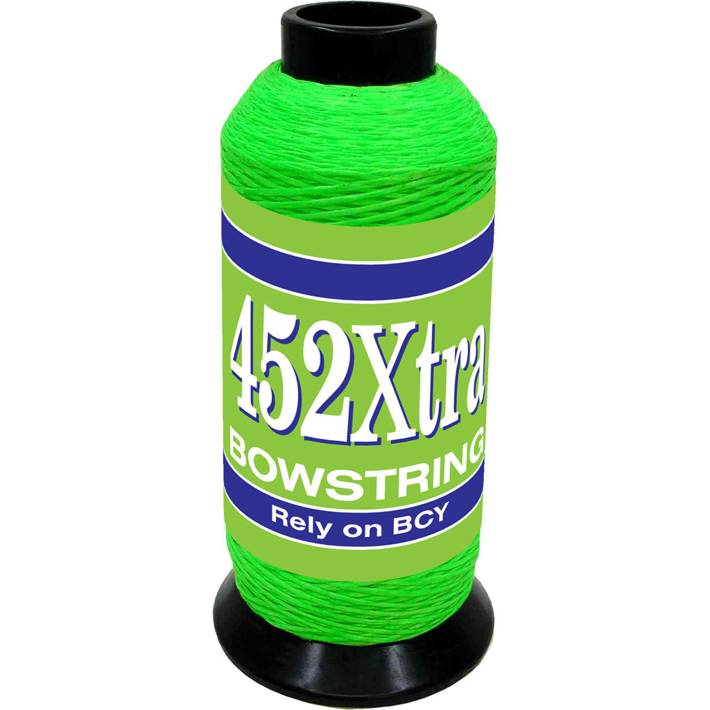 BCY 452Xtra Bowstring Strand Material Fluorescent Green Eighth Pound
