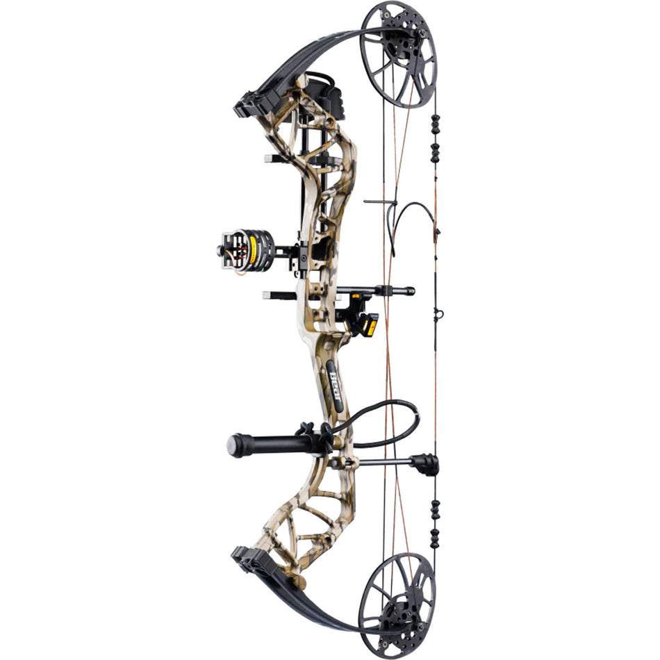 Bear Legit MAXX RTH Bow Mossy Oak Bottomland/Black 10-70 lbs. Right-Hand Package
