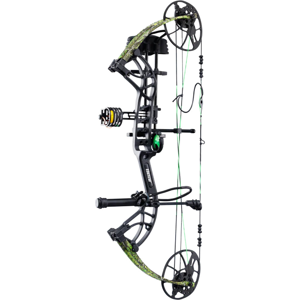 Bear Cruzer G4 RTH Archery Bow Package Black/Toxic 10-70 lbs. LH