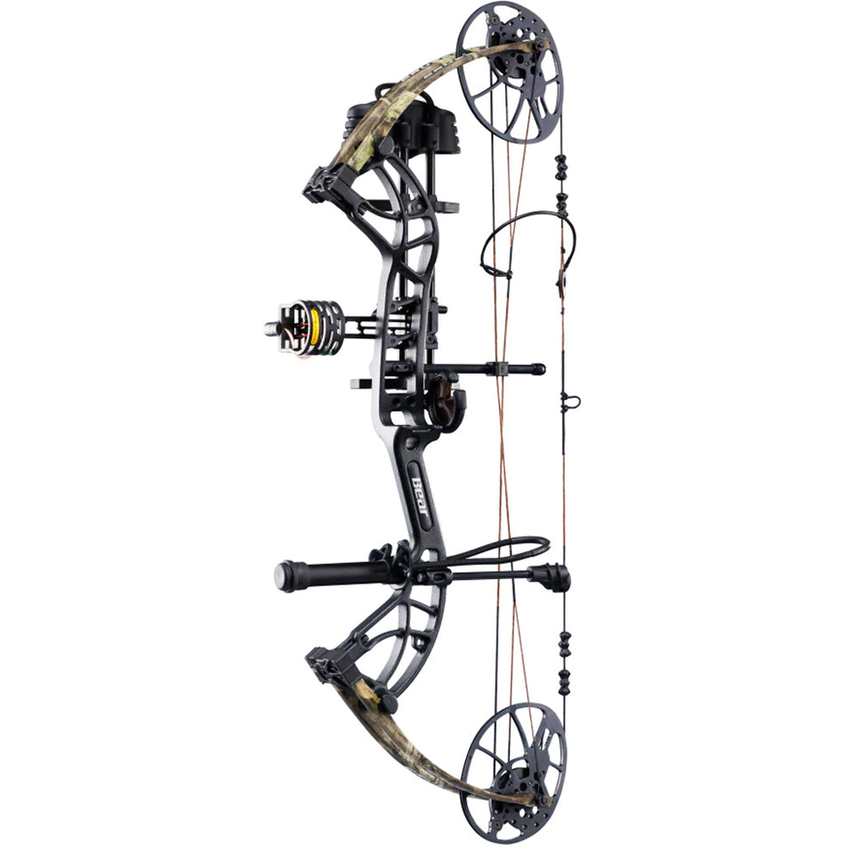 Bear Cruzer G4 RTH Archery Bow Package Black/Mossy Oak Roots 10-70 lbs. RH