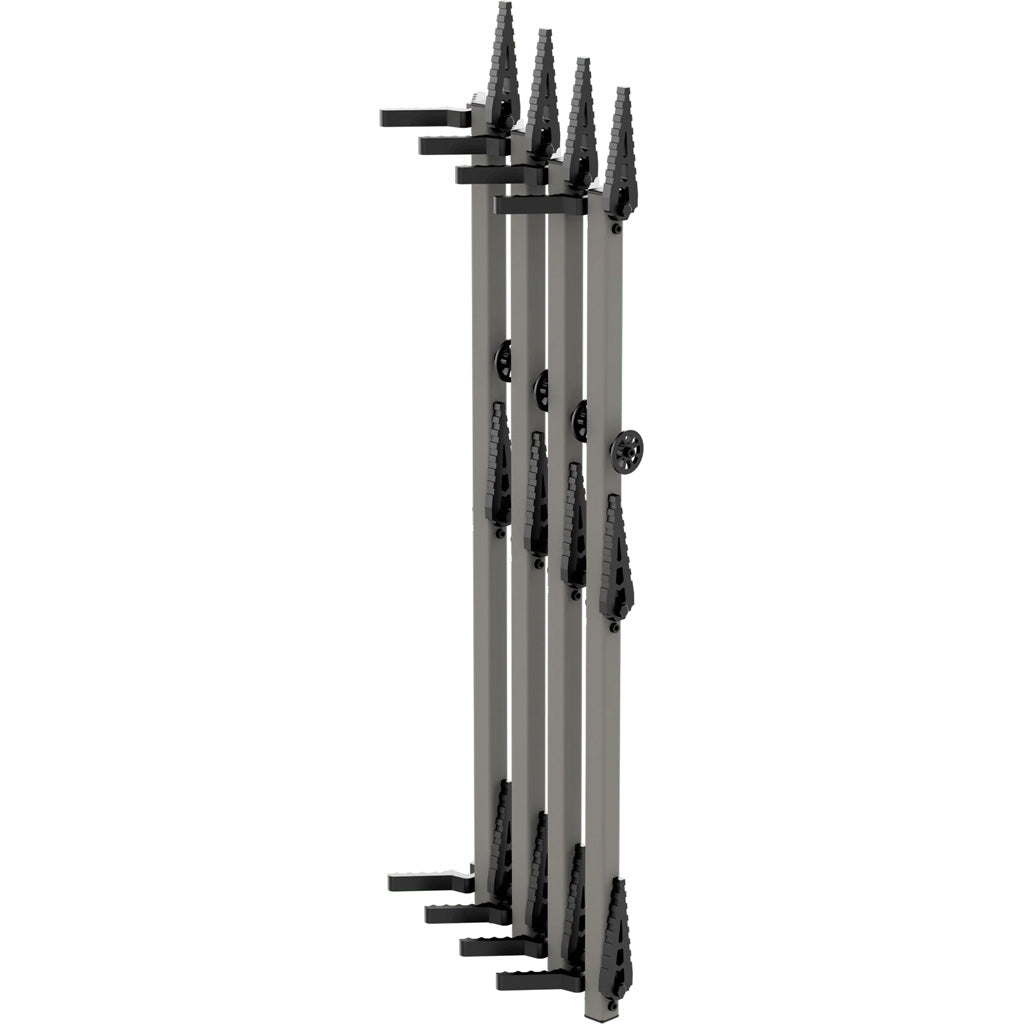 Novix 32-Inch Single Step Climbing Sticks Classic Gray Set of 4
