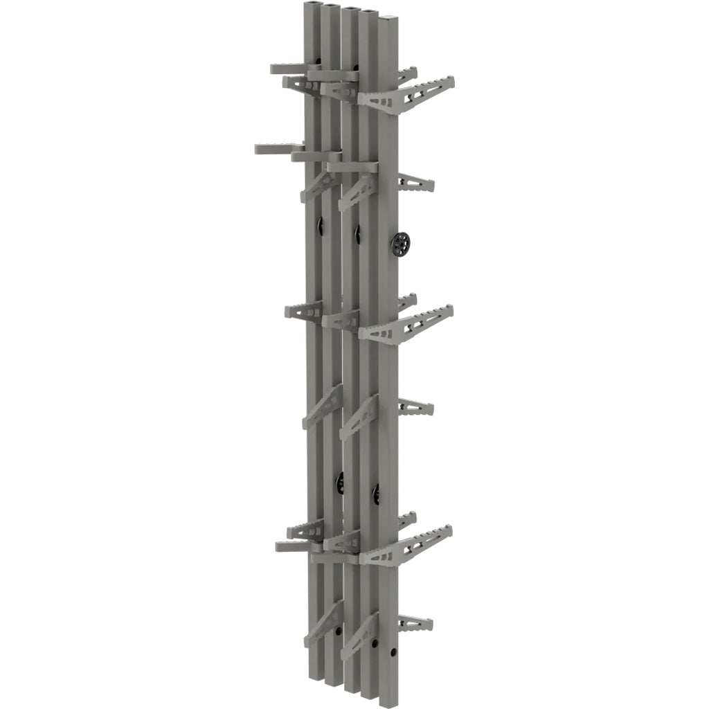 Novix Raider 20 ft. Permanent Climbing Stick Classic Gray