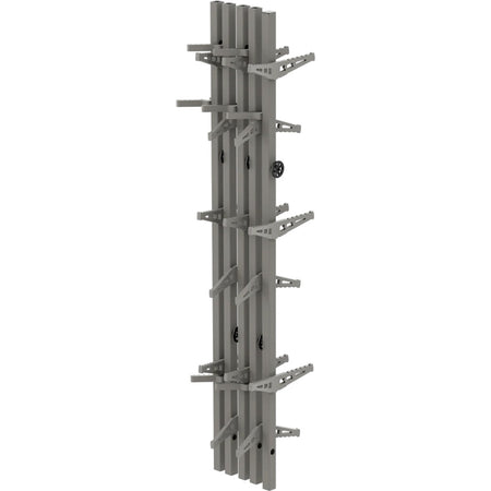 Novix Raider 20 ft. Permanent Climbing Stick Classic Gray