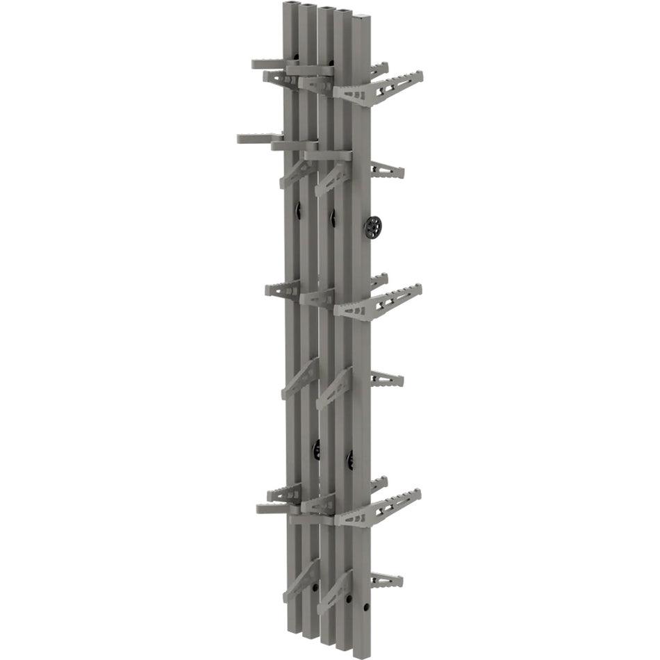 Novix Raider 20 ft. Permanent Climbing Stick Classic Gray