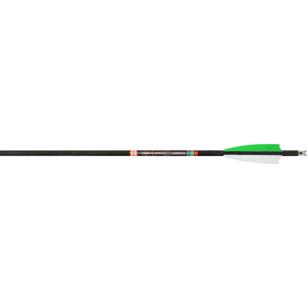 30-06 UFO Lighted Moon Nock Crossbow Bolt Green 20-Inch Carbon 3 pk.