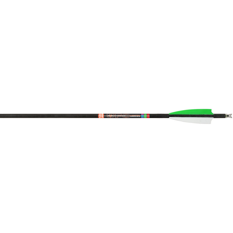 30-06 UFO Lighted Moon Nock Crossbow Bolt Green 20-Inch Carbon 3 pk.
