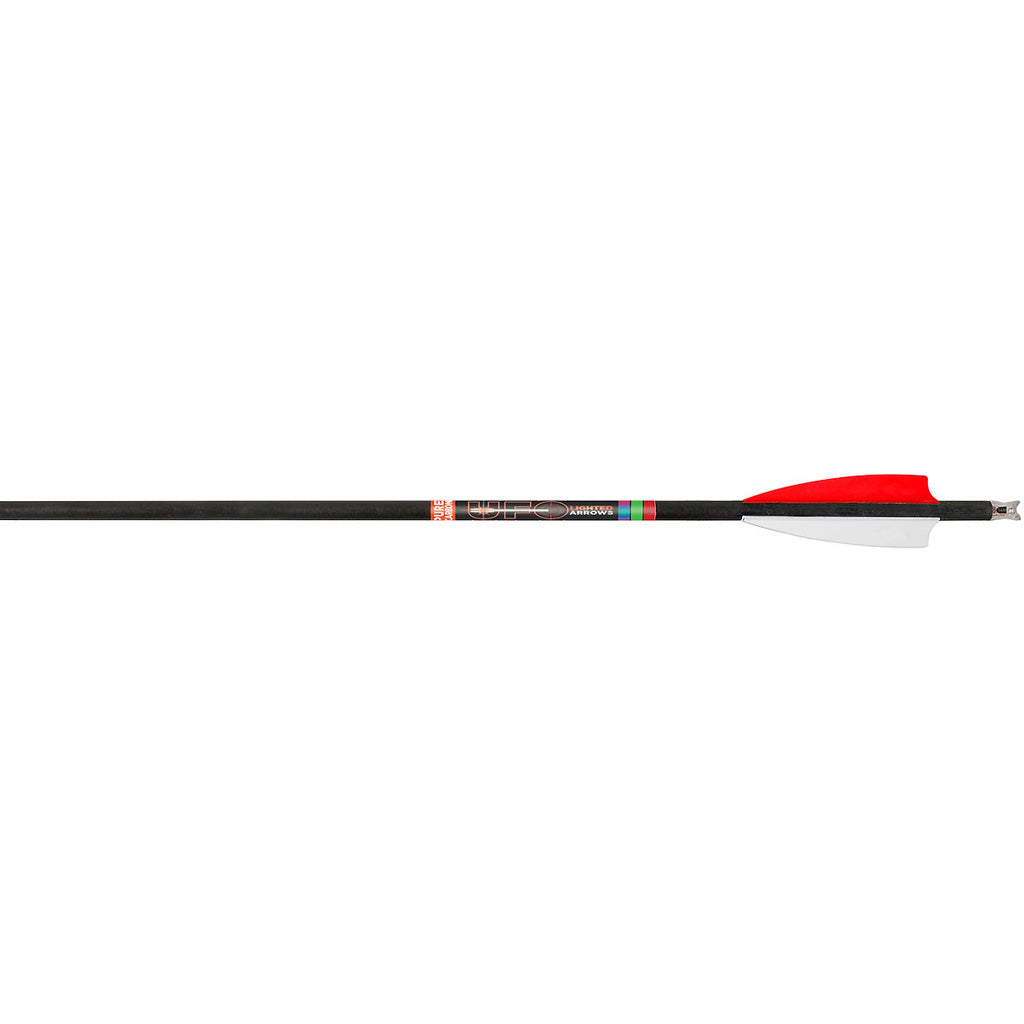 30-06 UFO Lighted Moon Nock Crossbow Bolt Red 20-Inch Carbon 3 pk.